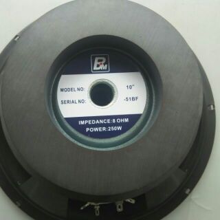 Loa rời bass 25 B M cao cấp Coil 51mm từ kép. Hàng đẹp (2loa)