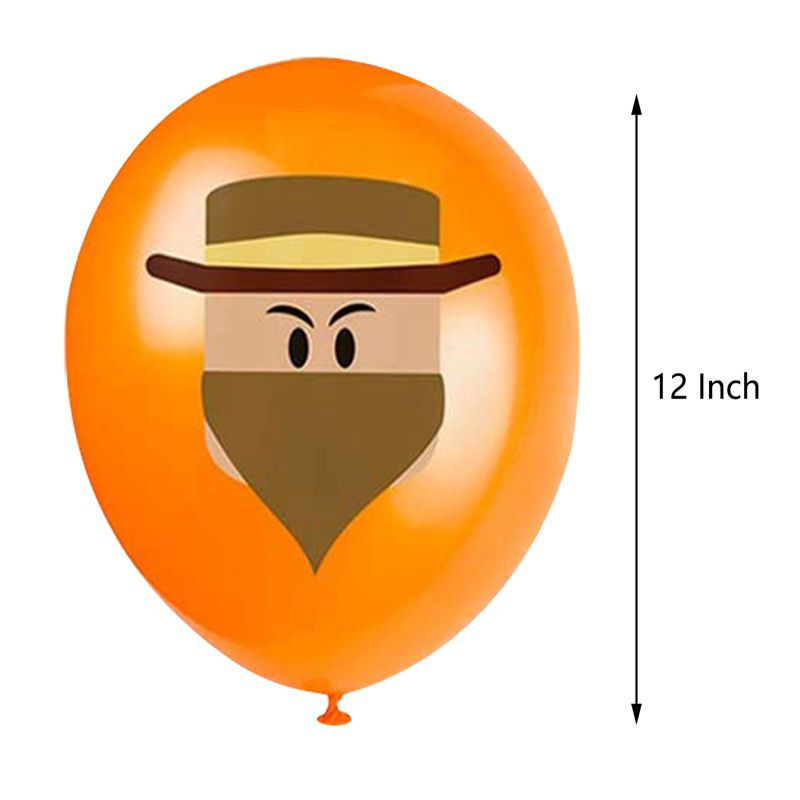 Roblox Theme Party Decoration Kids Boys Birthday Party Supplies Decor Costume Banner Balloon Cake Topper