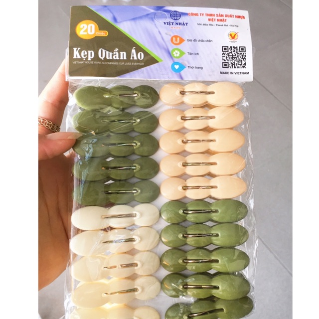 Kẹp quần áo Việt Nhật
