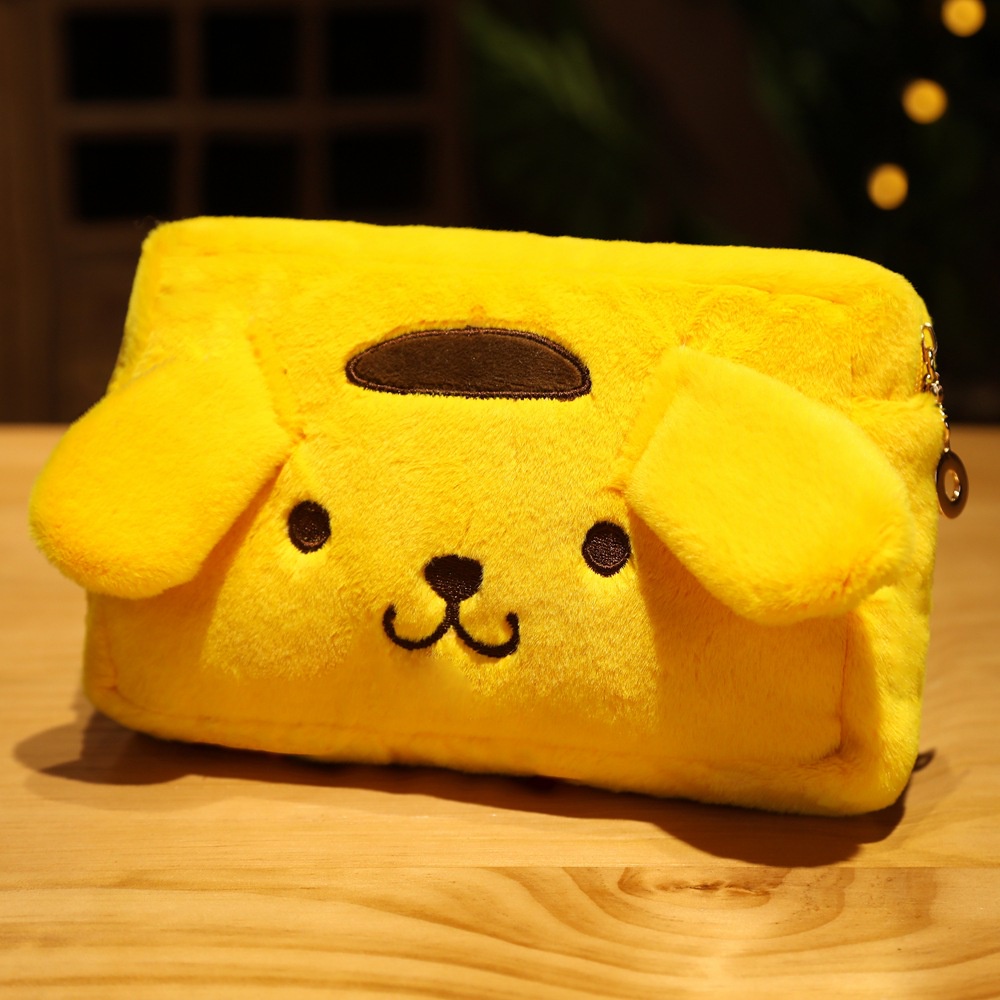 SANRIO DISNEY Jason Túi Đựng Mỹ Phẩm Hình Chuột Mickey Minnie Kuromi Winnie the Pooh Cầm Tay Du Lịch Tiện Lợi