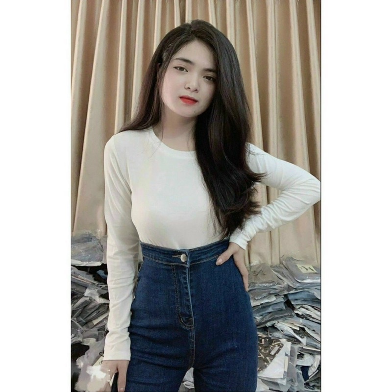 quần jean nữ ống bo siêu hot