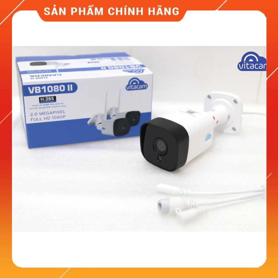 Camera Vitacam VB1080 II - Camera IP Ngoài Trời 2.0MPx Full HD , H.265X