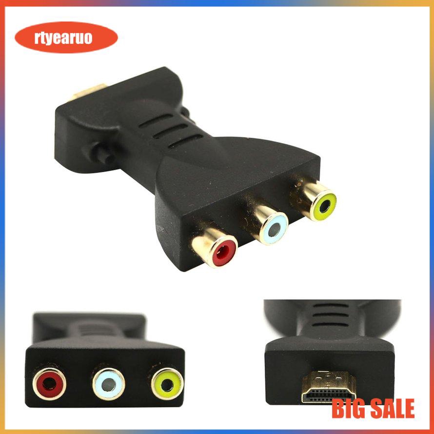 Đầu chuyển đổi cổng âm thanh/hình ảnh AV HDMI sang 3 RCA cho TV