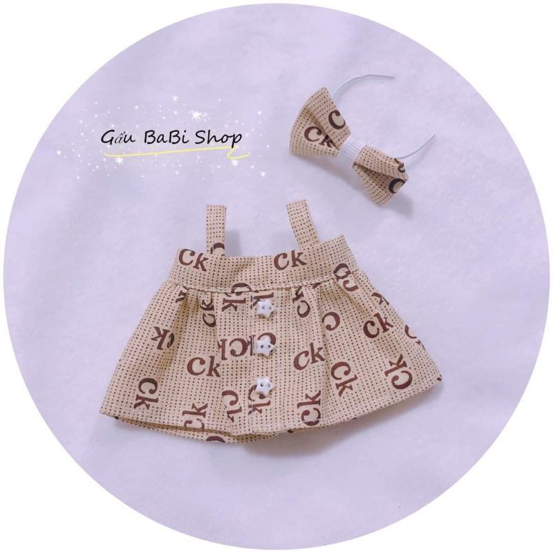 Đầm cho búp bê 1/8 bjd, bru, baboliy, 5inch, ob11, ddf, blythe, Animator, babies, xinji
