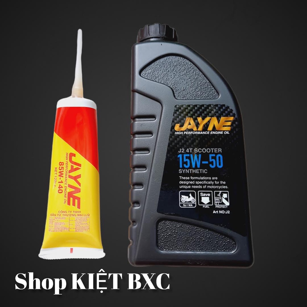 [COMBO] NHỚT MÁY + NHỚT SỐ TAY GA 15W-50 (1L)