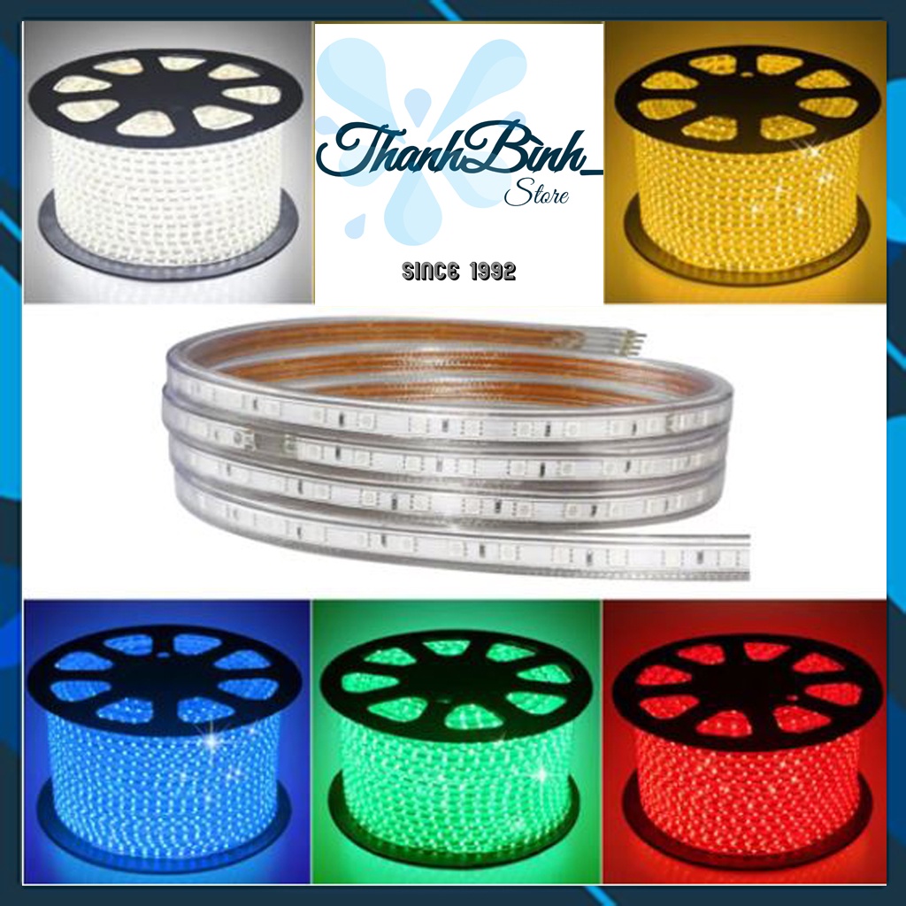 < 1 MÉT > LED DÂY/ ĐÈN HẮT TRẦN ĐƠN SIÊU SÁNG NHIỀU MÀU