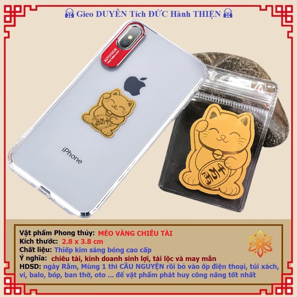 Mèo Chiêu Tài rước Lộc vào nhà, Bình an May mắn - PHONG THỦY LIÊN HOA | BigBuy360 - bigbuy360.vn
