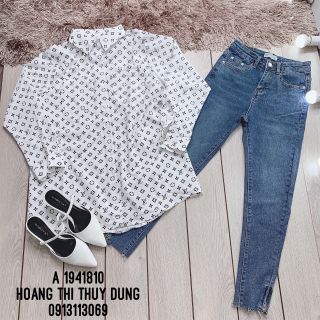 ÁO SƠ MI LV SIEU SANG