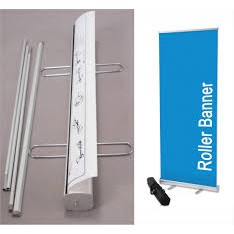 Đế Standee cuộn cao cấp chân inox