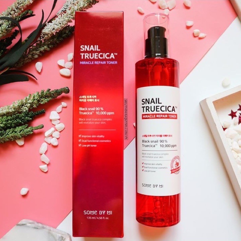 Nước Hoa Hồng Some By Mi Snail Truecica Miracle Repair Toner 130ml