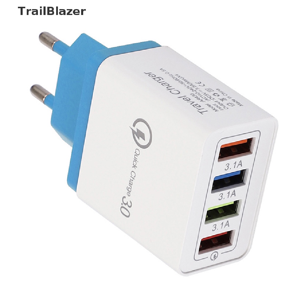 Củ sạc thiết kế 4 cổng usb 3.0 tiện dụng