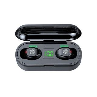 Tai nghe true wireless AMOI F9 | bản QUỐC TẾ | nút cảm ứng | Bluetooth 5.0 | Pin 280 giờ | sạc dự phòng 2019 -MTP SHOP