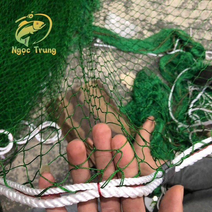 LƯỚI KÉO CÁ THỊT_VÉT CÁ_QUÉT CÁ -cao 2m dài 10m ,15m ,20m túi 5m  sợi dù 15 mắt lưới then 2