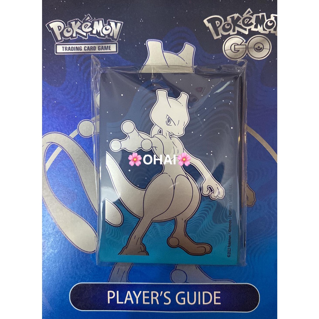 Bịch Bọc Nhựa Art Mewtwo Pokemon Go Đựng Bảo Vệ Thẻ Pokemon Chính Hãng