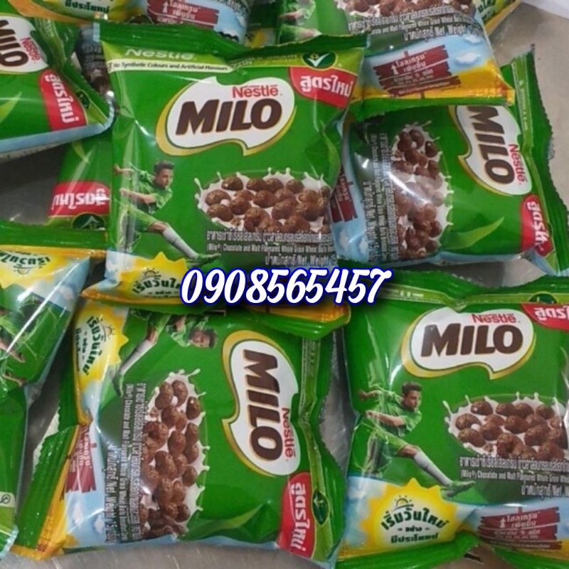 BÁNH ĂN SÁNG MILO NESTLE THÁI LAN (lốc 12 gói, 15g/gói)