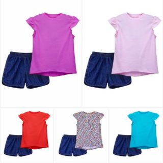 ☘️Sỉ bộ cotton quần jeam bé gái. Lẻ 75k