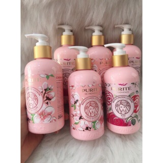 sữa dưỡng thể Purite Provence Chiết xuất hoa anh đào và hoa hồng