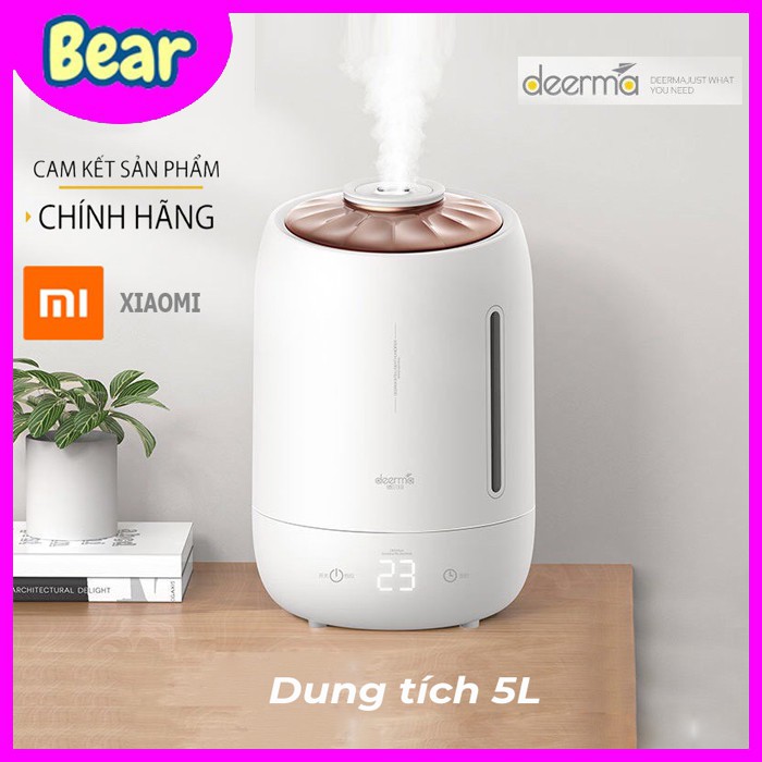 Máy phun sương tạo ẩm Deerma F600 [BH 12 THÁNG] phun sương liên tục 8-12 giờ tạo độ ẩm phòng