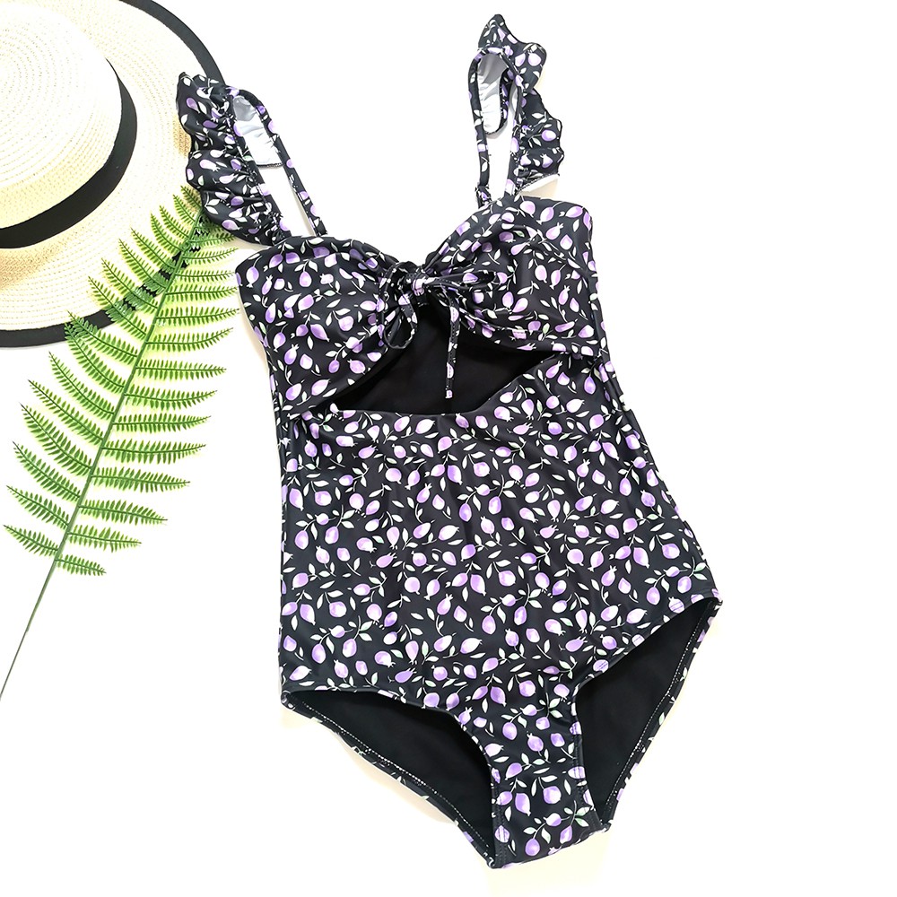 Bộ Đồ Bơi Một Mảnh Che Phủ Bụng Họa Tiết Hoa Xinh Xắn Cho Nữ | BigBuy360 - bigbuy360.vn