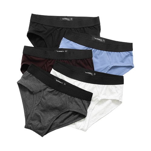 Set 5 quần sịp tam giác nam QL002 co dãn 4 chiều thoáng mát SC Perky Outfit