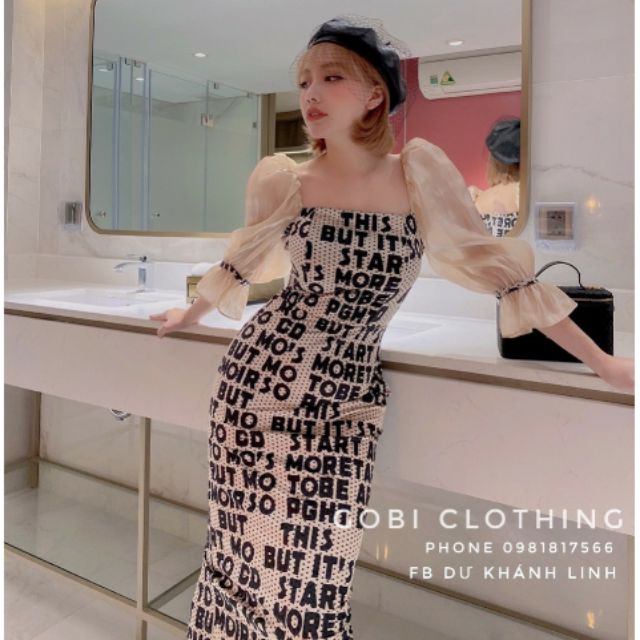 Body chữ phối tay A300.225