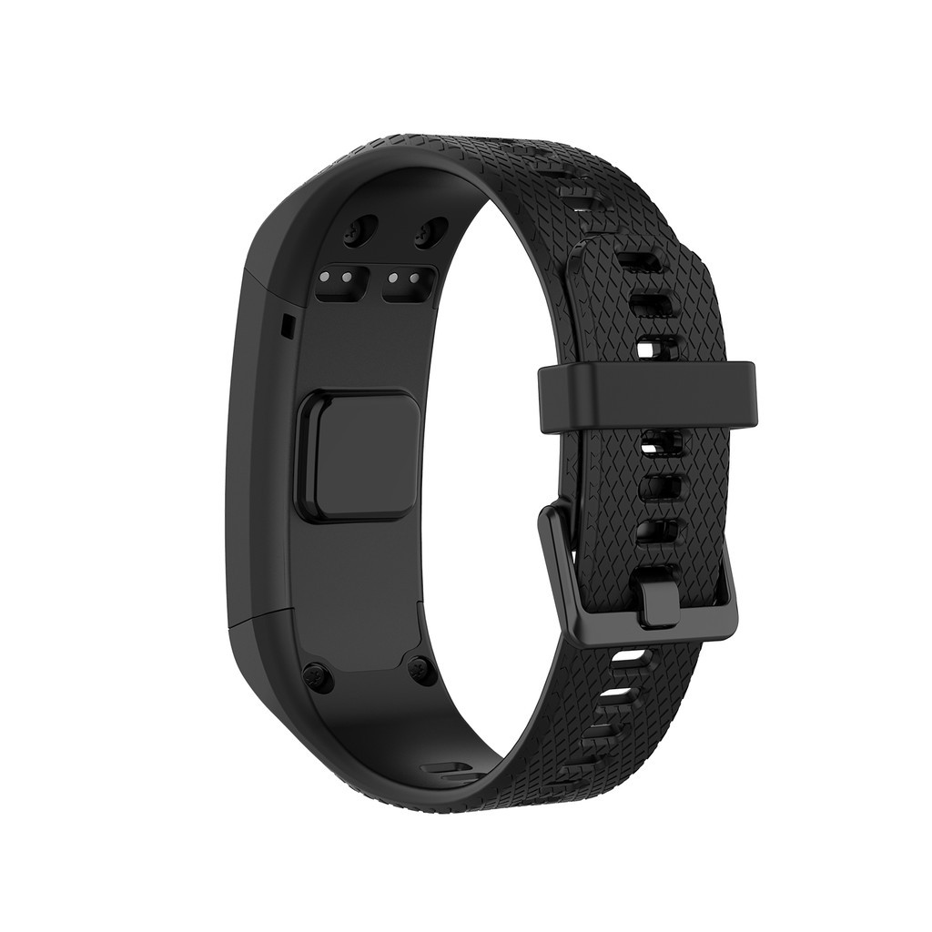 Dây Đeo Thay Thế Chất Liệu Silicon Màu Trơn Cho Garmin Vivosmart Hr