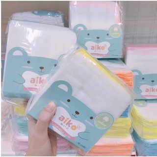 Khăn sữa aiko 4 lớp xuất nhật 25x35cm