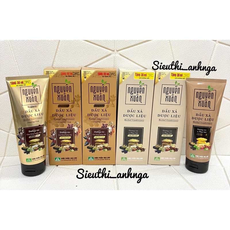 Dầu xả dược liệu Nguyên Xuân 180ml/300ml