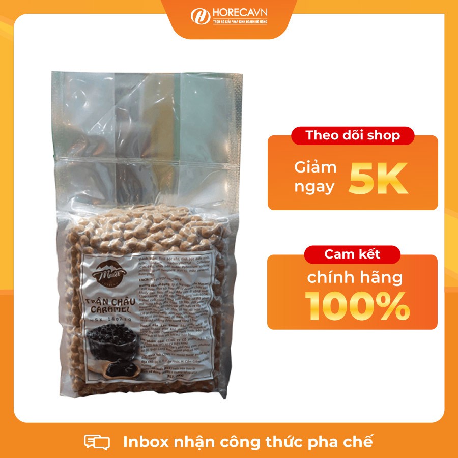 TRÂN CHÂU CARAMEL MASTER 2KG – Kích Thước Hạt Lớn Hơn – Nhai Đã Hơn!