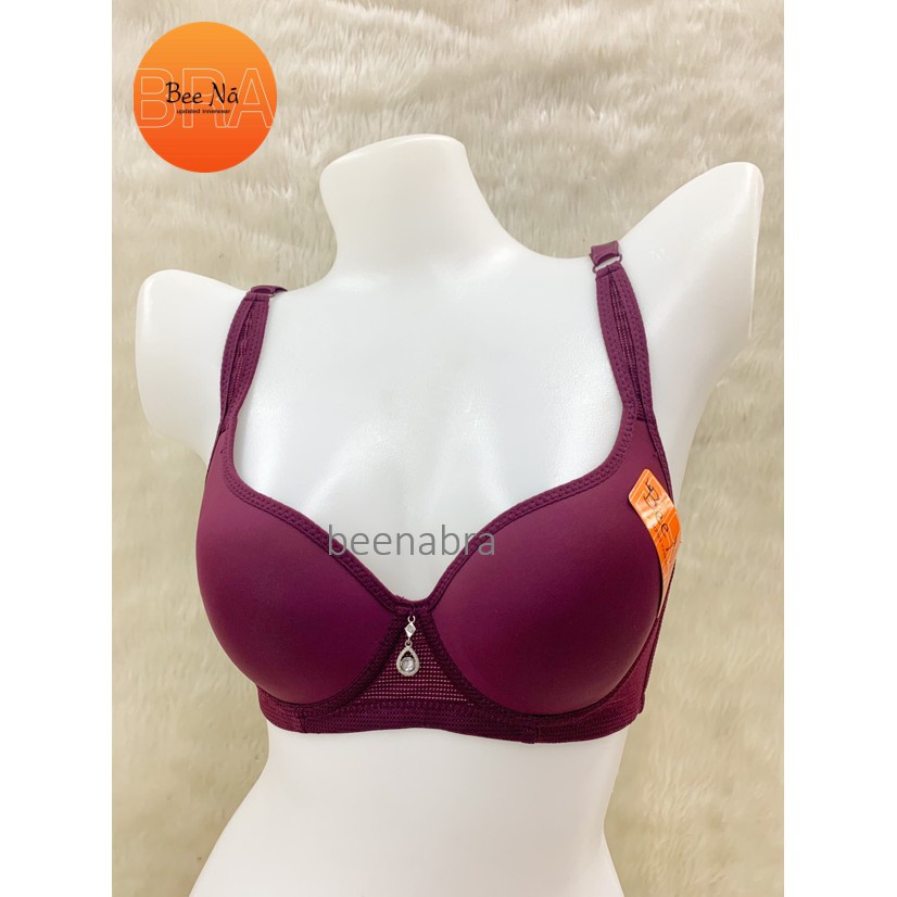 Áo Ngực Thái Lan BigSize BeeNa 870 - Áo lót Có Gọng Nâng Ngực, Không Đệm Quả To