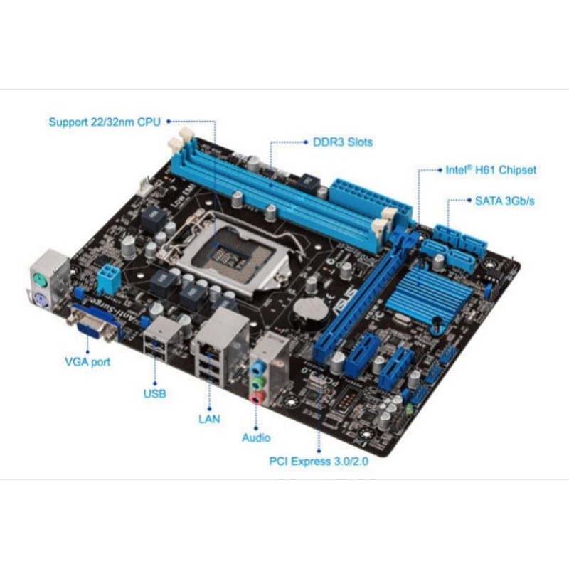 Main giga b75m-hd3, giga asus h61, msi intel asrock h61 giá tốt