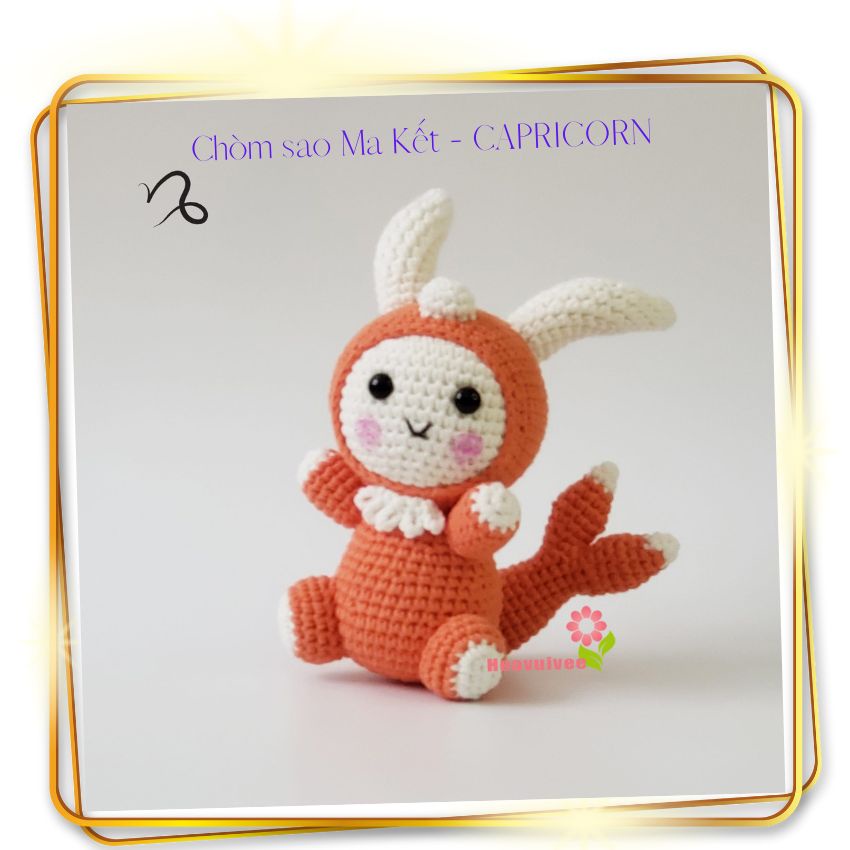 Thú bông móc len thủ công - 12 cung hoàng đạo / Hoavuivee