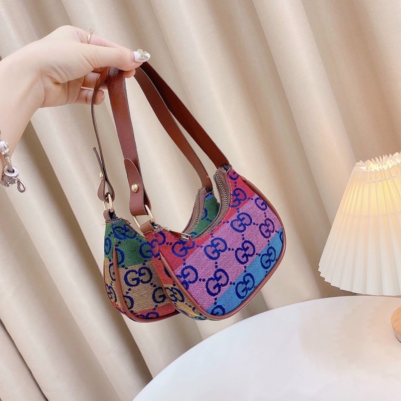 Túi Kẹp Nách Nữ Mini, Túi Cầm Tay Đeo Vai Nữ