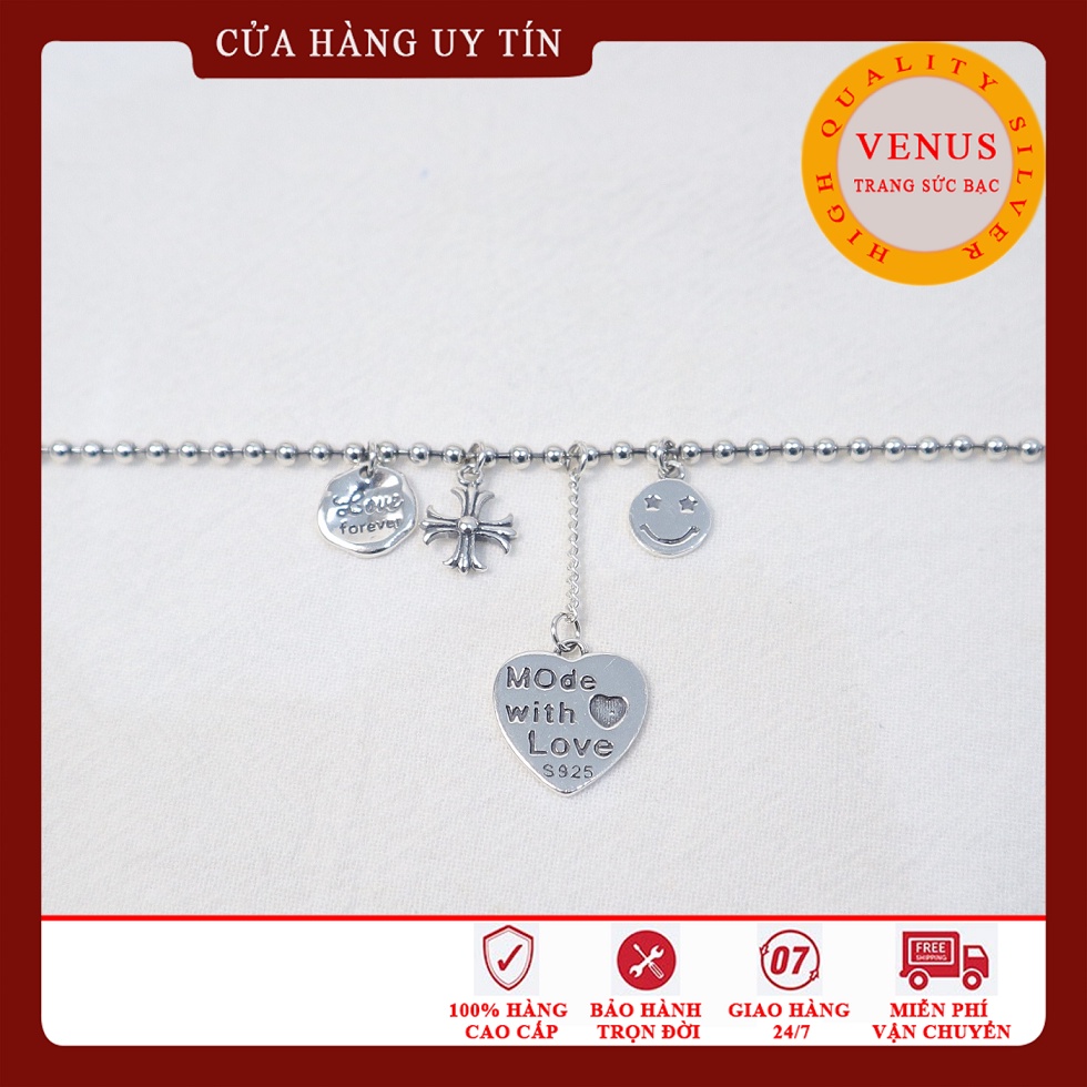 Lắc tay bạc thái thiết kế- Mã sản phẩm VENUSV28