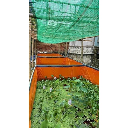 Bể bắt nuôi cá gia công bằng bạt ép nhiệt 2 lớp cao cấp bảo hành 6 tháng - ĐỒ CÂU PHÍA BẮC - S27