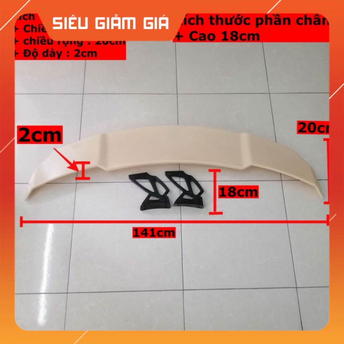 SIÊU GIẢM GIÁ SIÊU GIẢM GIÁ Đuôi Gió Thể Thao Lắp Chung Cho Các Dòng Xe  sedan, suv, BMW, Audi , Mec,accent, i10,..