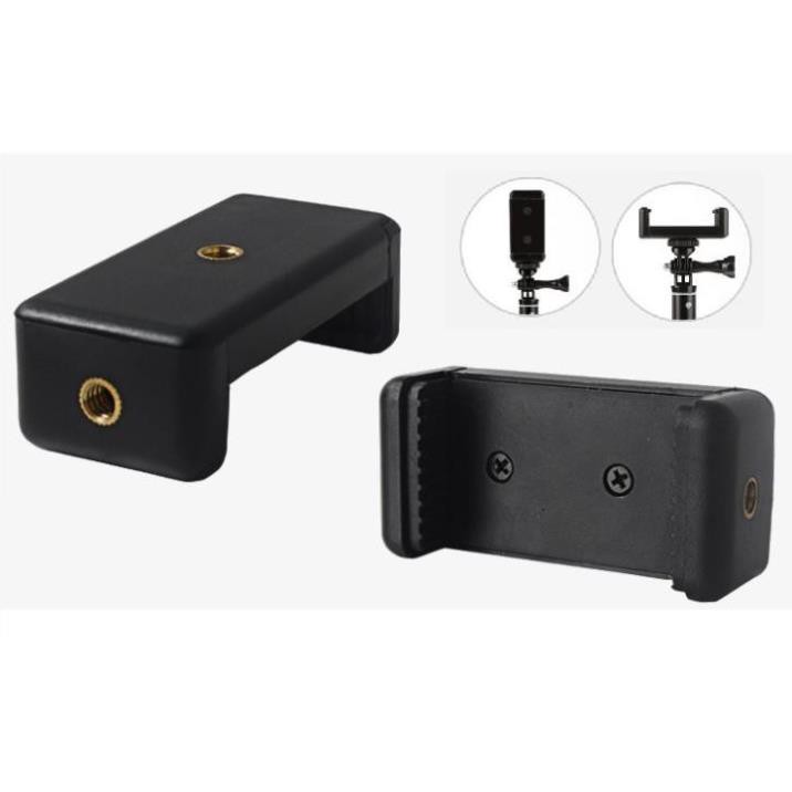 Đầu Kẹp Điện Thoại Loại Xịn Dùng Cho Chân Máy Ảnh Tripod - Dừng Được Cho Samsung | Xiaomi | Iphone Tối Đa 6.7inch