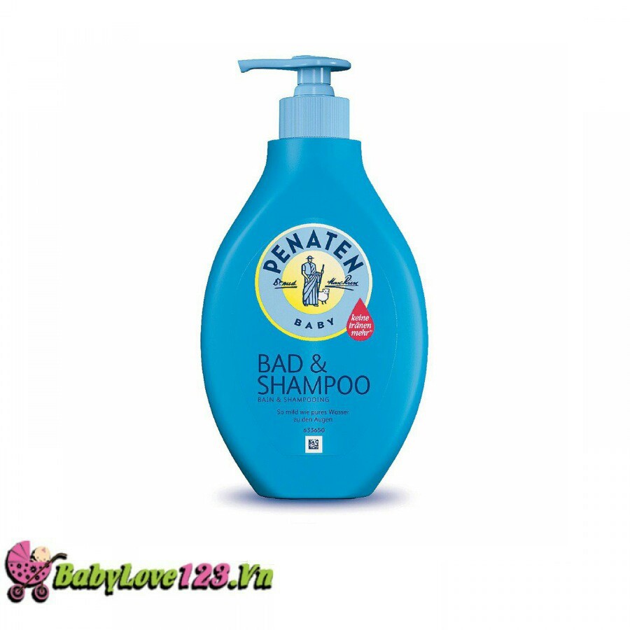 Sữa Tắm Gội PENATEN BAD &amp; SHAMPOO 400ml Của Đức