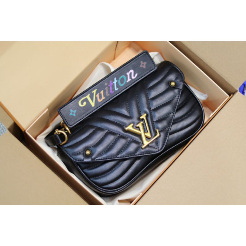 Túi LV wave sz24cm da thật 100% box 2 lớp sang dã man