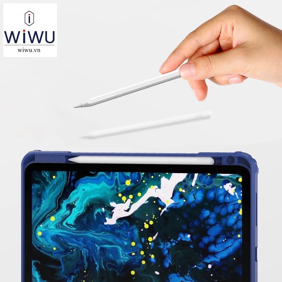 Ốp Lưng siêu chống sốc cho IPad Pro 11 inch 20/21 / M1 / M2 / Air 5,4 / Gen 9/8/7 10.2” - chính hãng WIWU Mecha Rotative