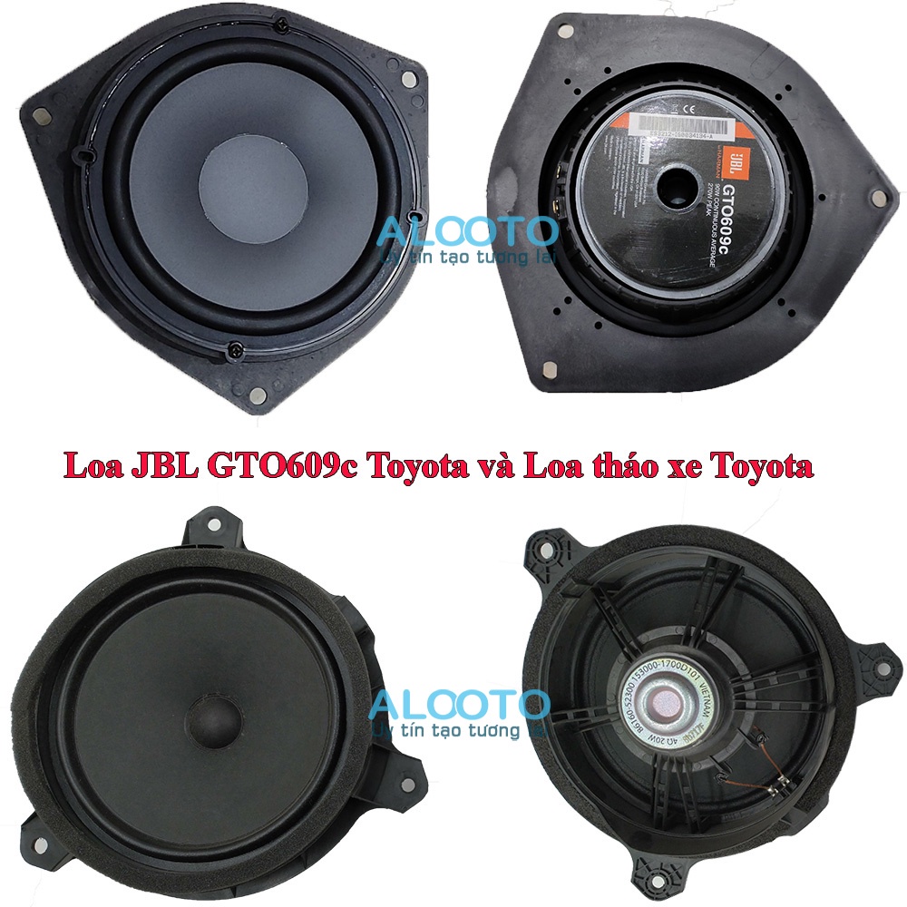 Loa cánh JB.L GTO 609C Xe Toyota vios, yaris, altis,wigo, innova, Fortuner,hilux,....