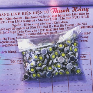 Bóng led 1w sáng trắng 100c