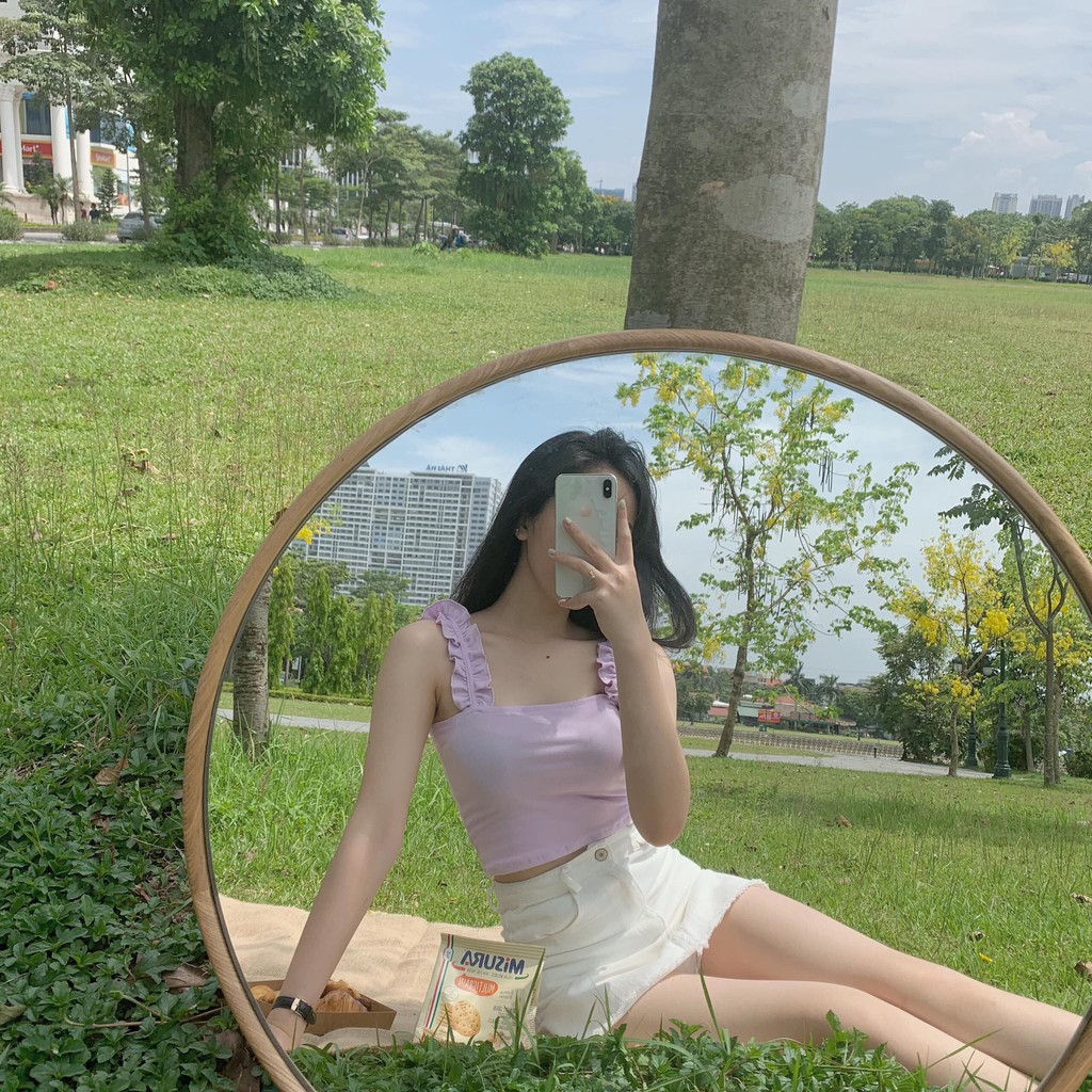 [Mã WASKT410K giảm 10K đơn 50K] Áo thun 2 dây bèo TKP94 1994closet