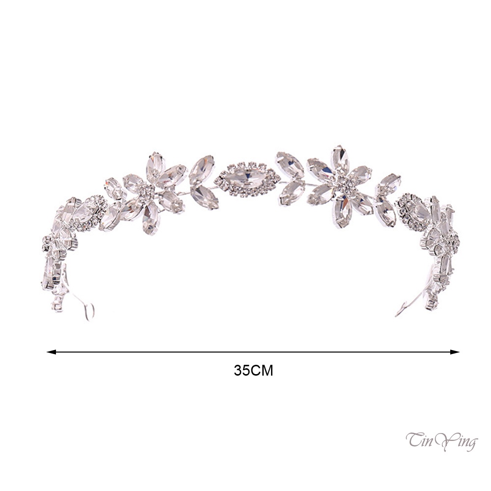 Băng đô cài tóc GETNOIVAS ổn định mạ màu sắc trang trí cho váy cưới