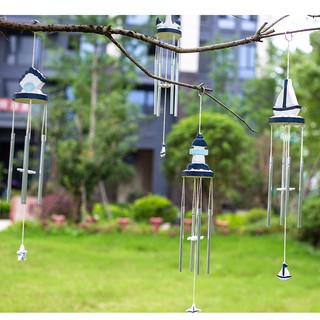 Chuông gió treo trang trí cửa - Decor đồ trang trí theo phong cách biển Địa Trung Hải