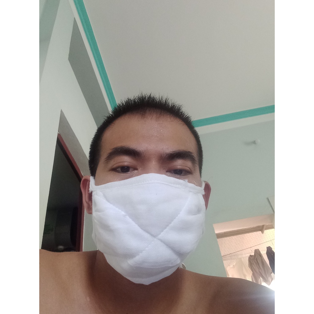 Khẩu trang sợi loại dày nhiều lớp