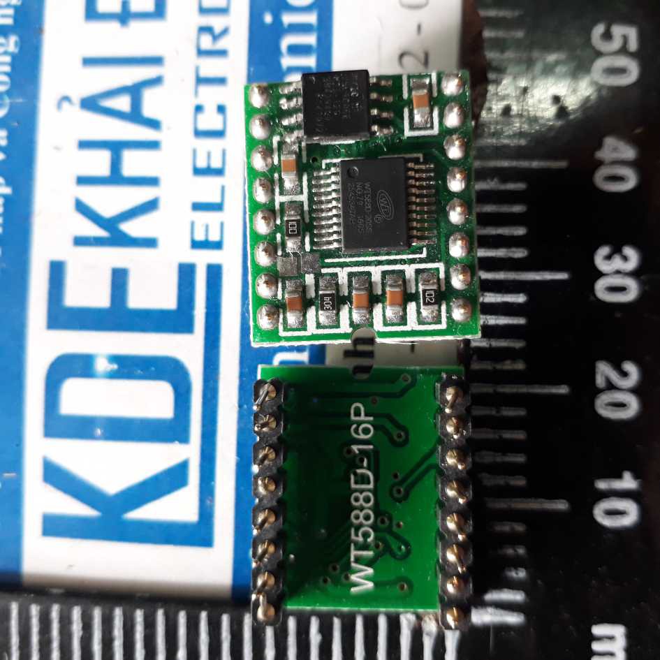 Module Ghi Đọc Âm Thanh WT588D Arduino KDE2056