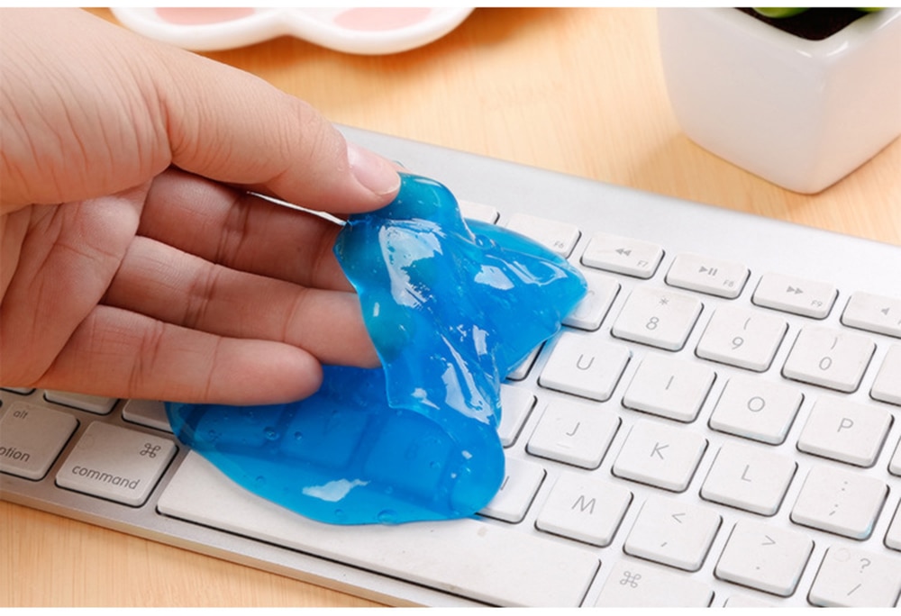 60ml Slime Lizun for Keyboard Cleaner Glue Magic Gel Super Dust Clean Clay Mud Supplies Toys for Keyboard Laptop