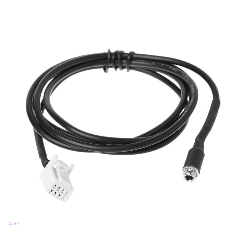 Dây Cáp Âm Thanh Mở Rộng Chuyển Đổi Cổng Cái AOTO Aux Cho Radio CD Player