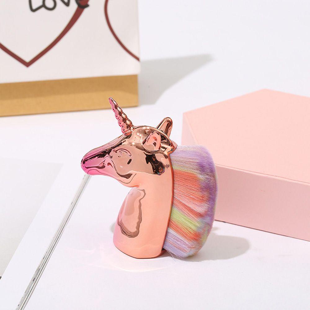 Cọ Vẽ Móng Nghệ Thuật Đầu Mềm Sáng Tạo Màu Cầu Vồng